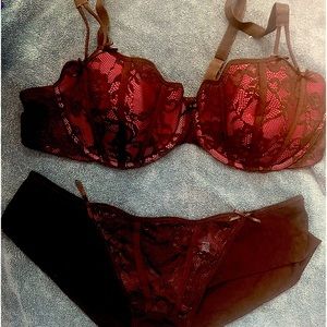 Adore me bra and panty set